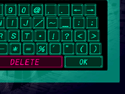 パイロットネーム登録画面